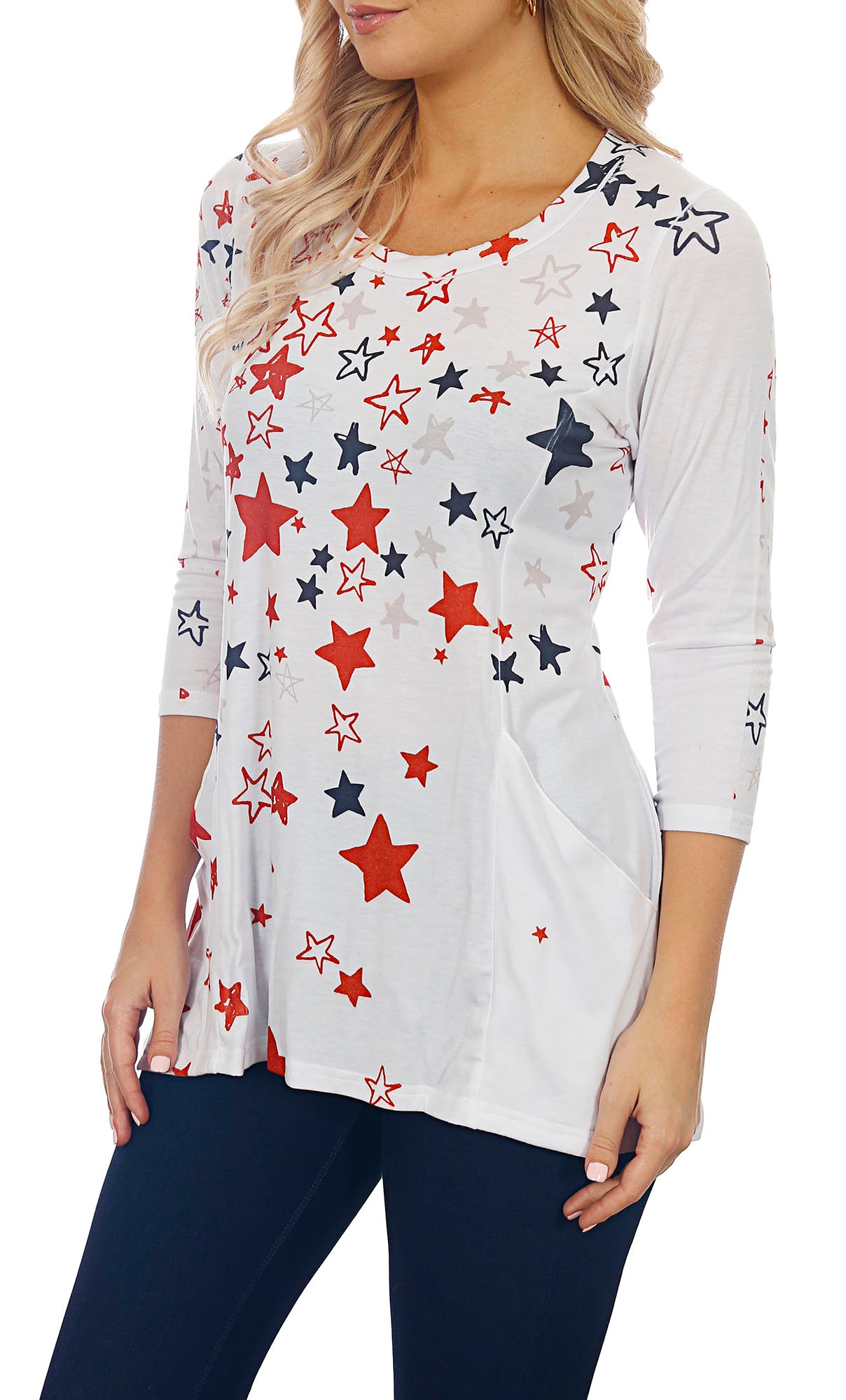 Impulse California Women's Star Spangled Top