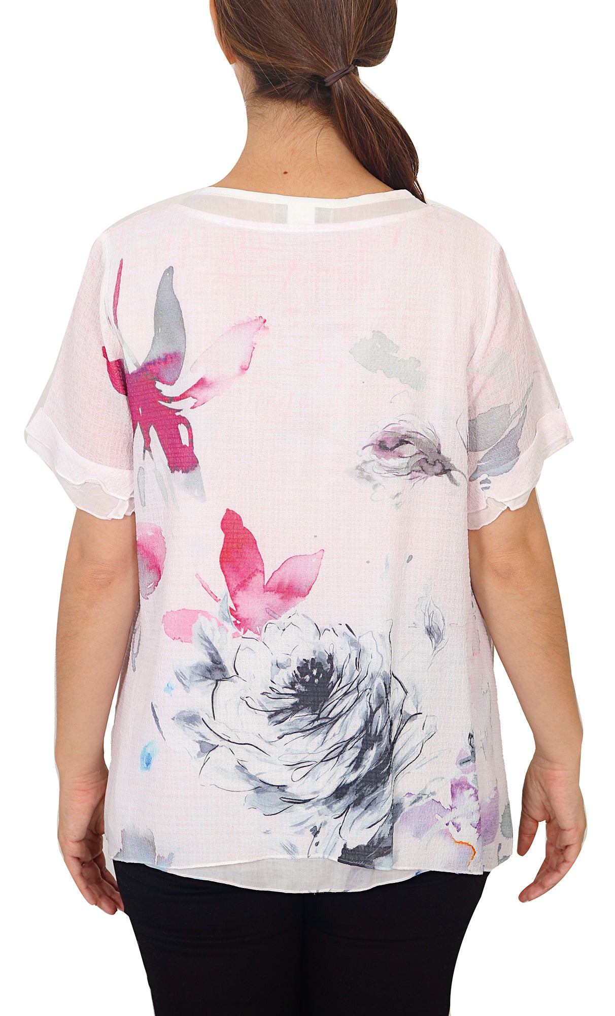 Impulse California Women's 2-layer Printed Top