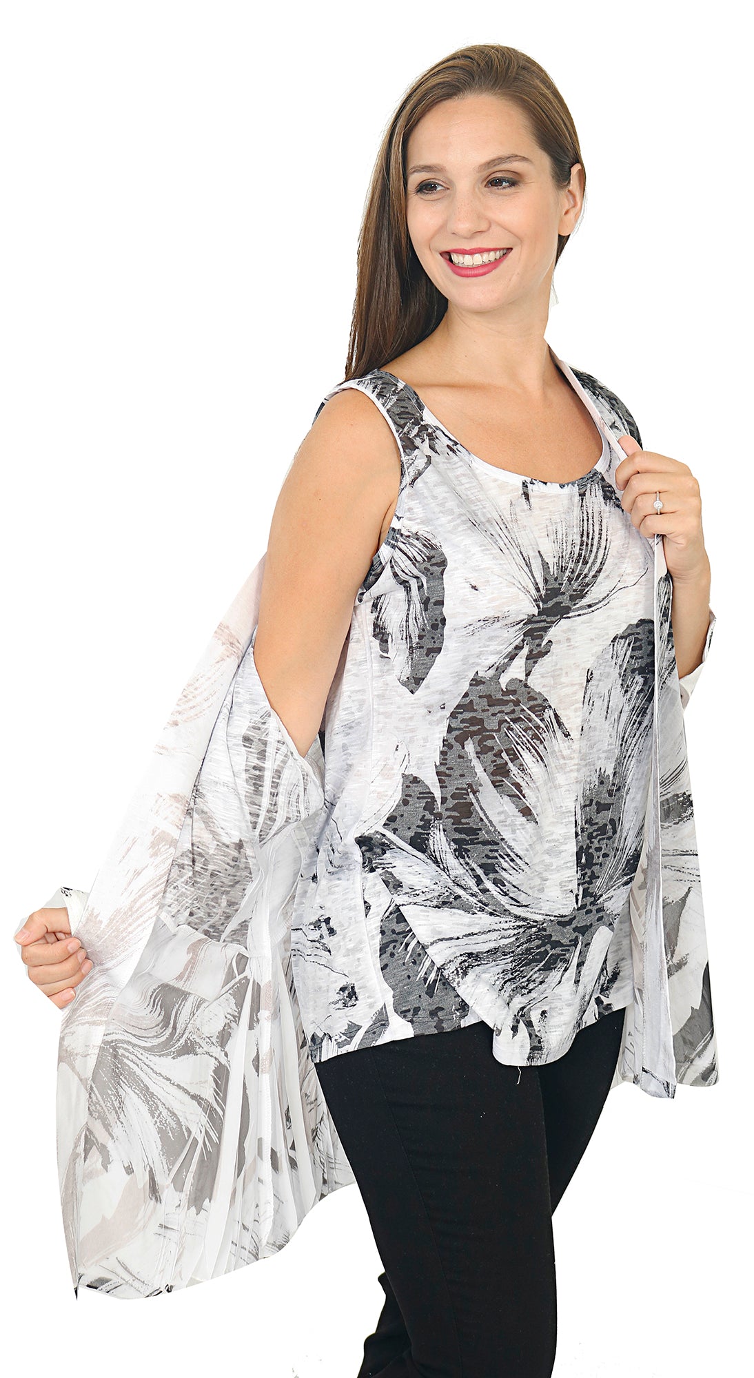 Impulse California Two Piece Cardigan Set