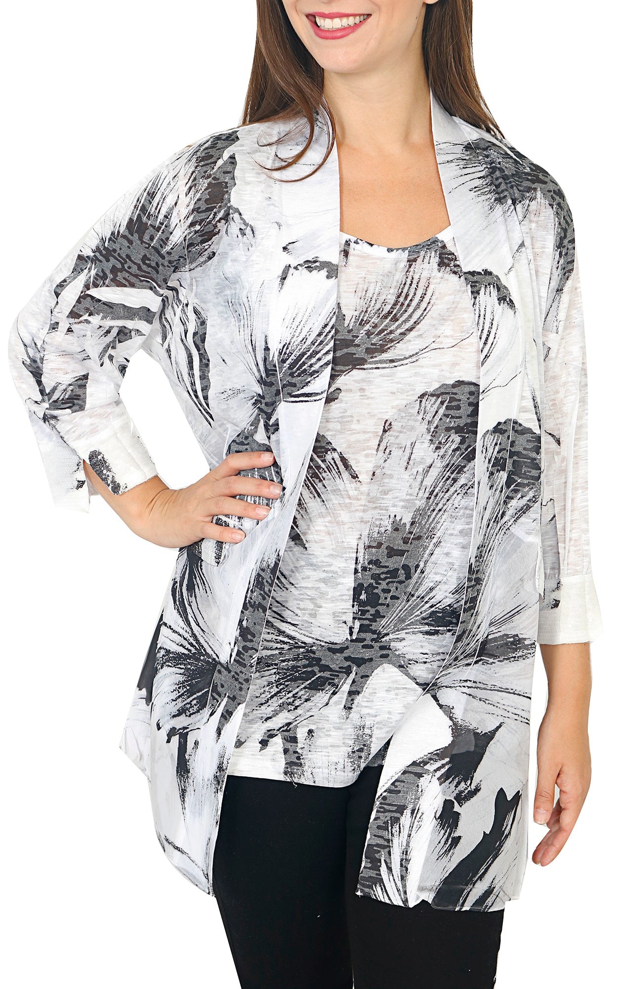 Impulse California Two Piece Cardigan Set