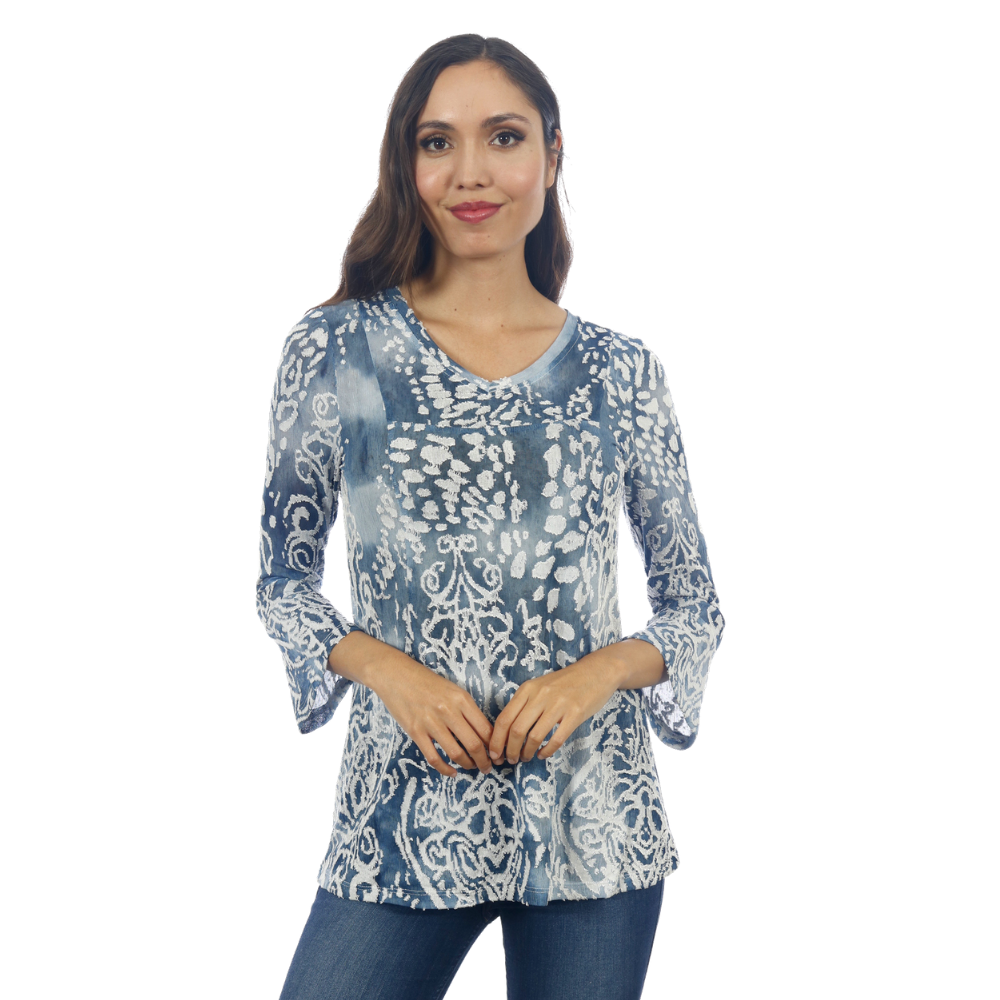 Impulse California Women's Blue Dyed Tunic