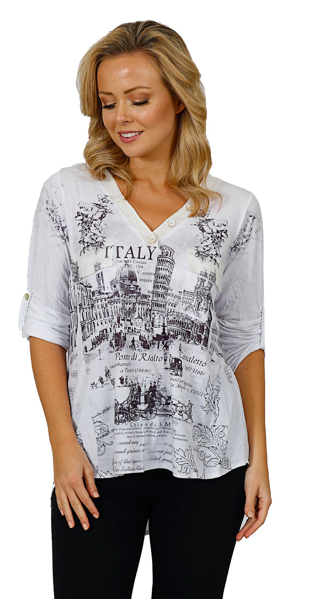 Impulse California Women's V-Neck Blouse