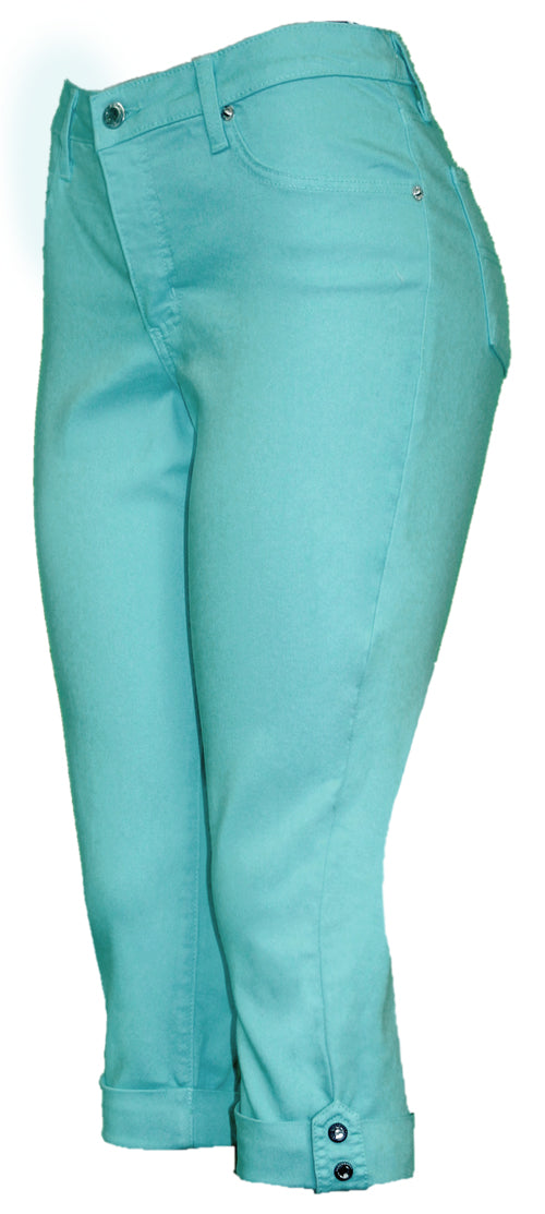 TrueSlim™ Mint Capri with Stone Trim