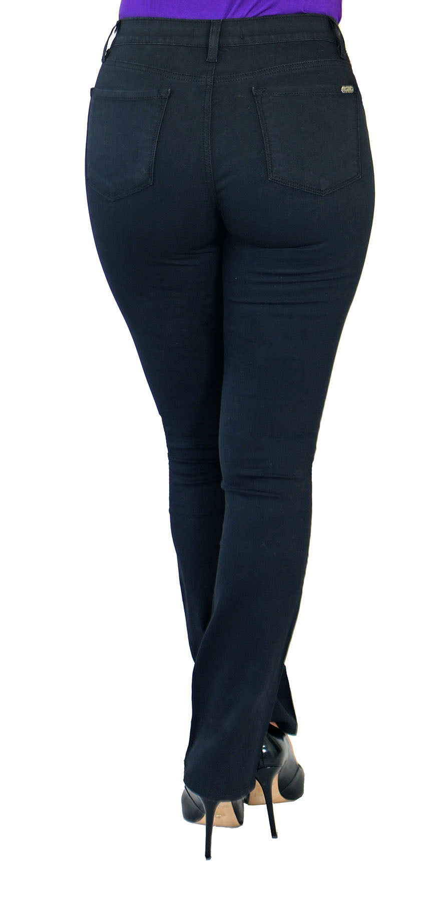 TrueSlim™ Black Bootcut Jeggings