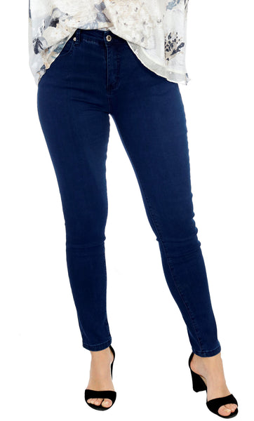 TrueSlim™ Straight Leg Indigo Jeggings – TrueSlim Jeans