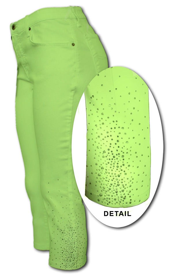 TrueSlim™ Citrus Starburst Stone Capri