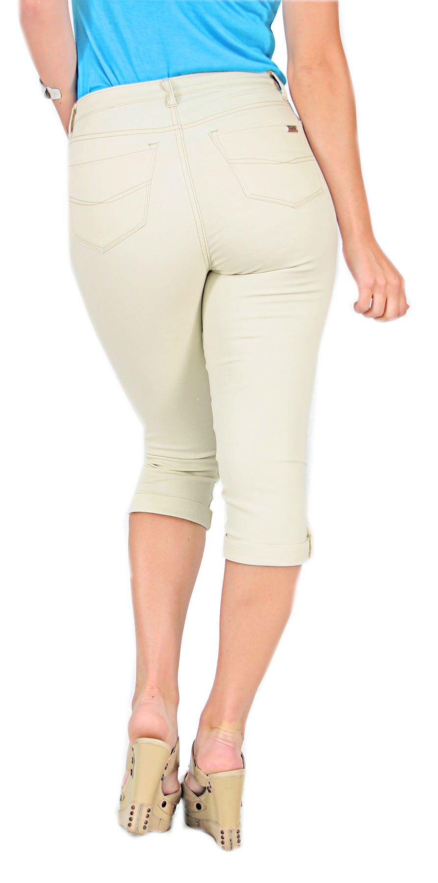 TrueSlim™ Sand Tab and Stone Capri
