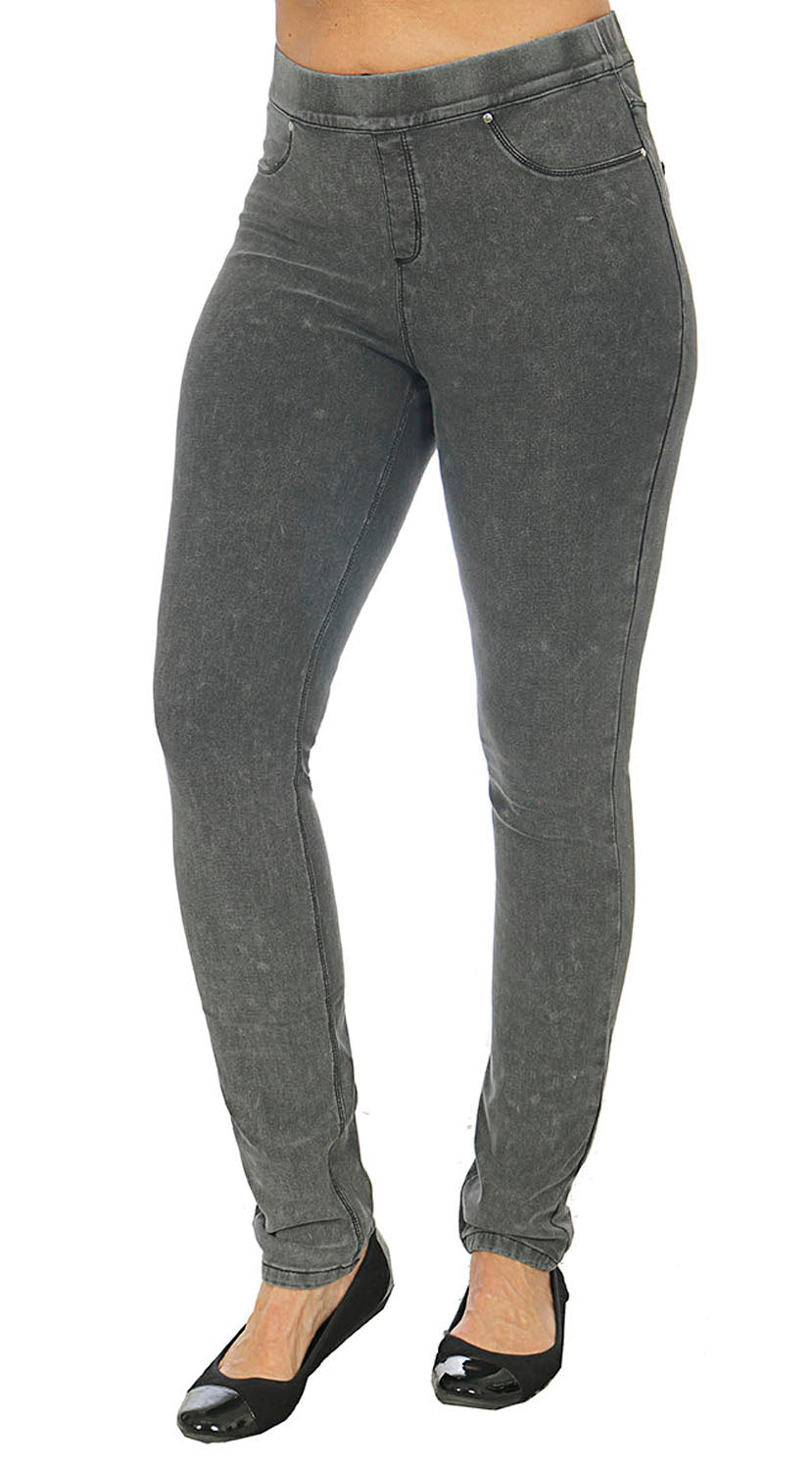TrueSlim Jeans Ankle Length Pull on Leggings