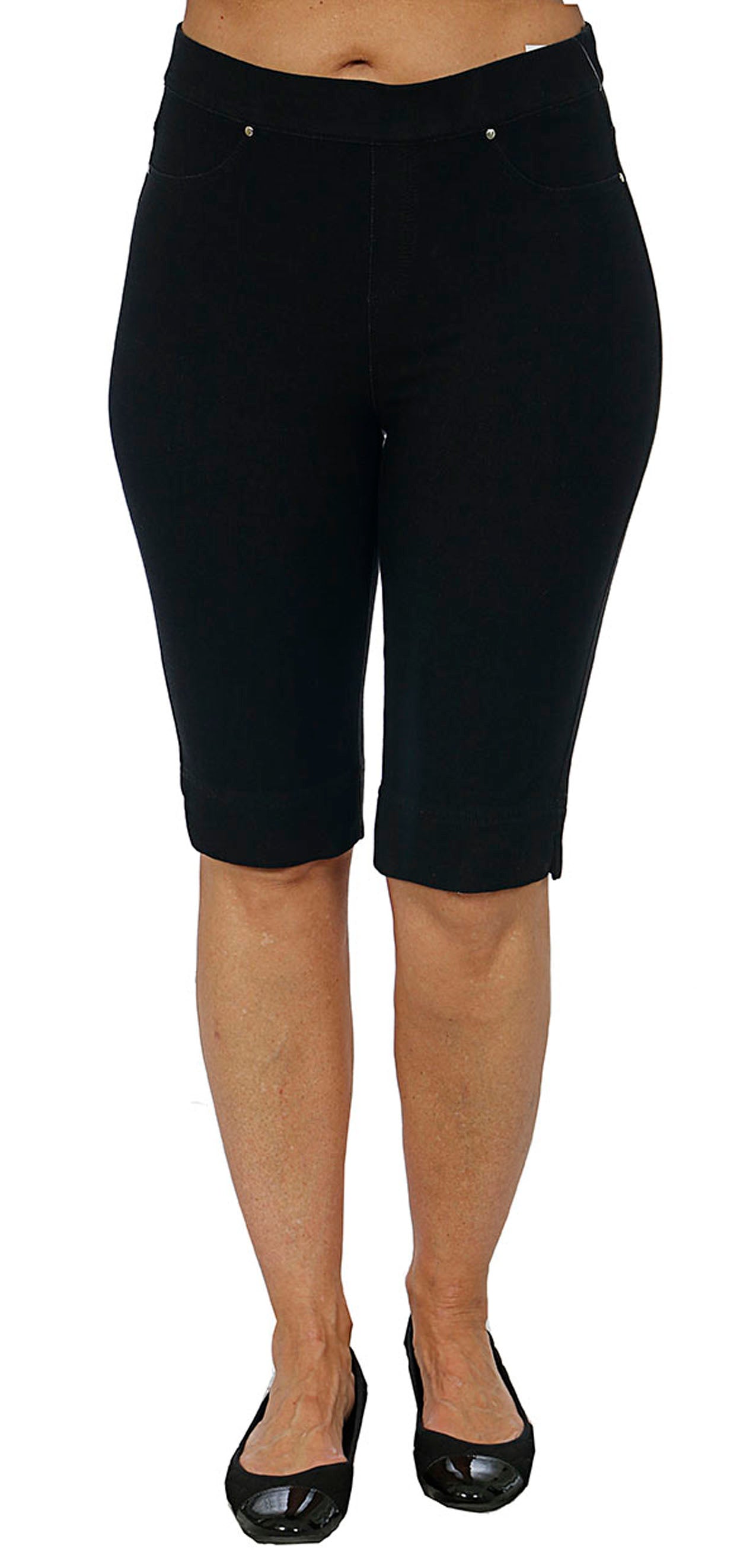 TrueSlim Pull-on Bermuda Shorts