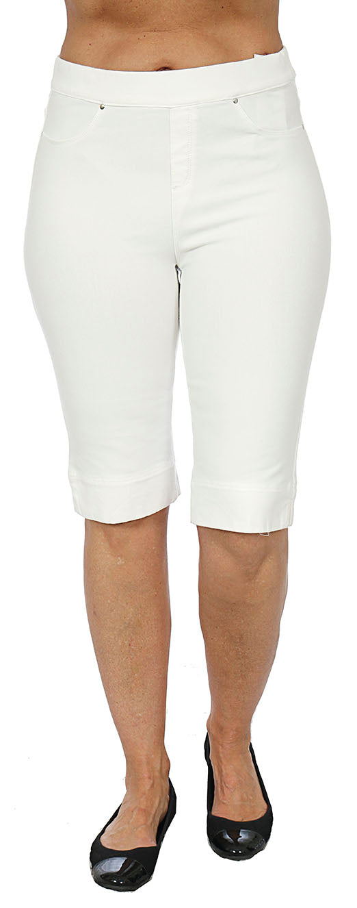 TrueSlim Pull-on Bermuda Shorts