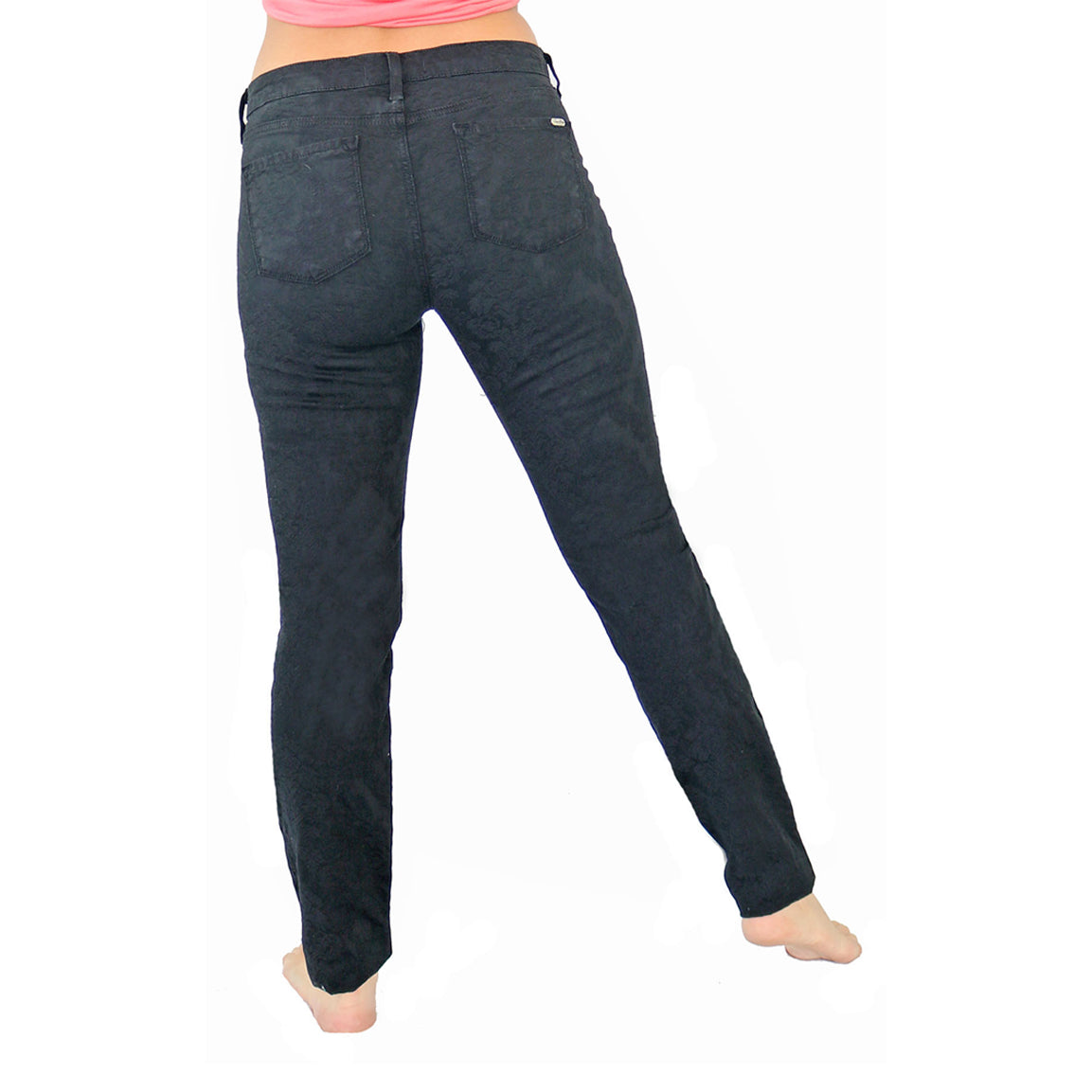 TrueSlim™ Black Jacquard Jegging