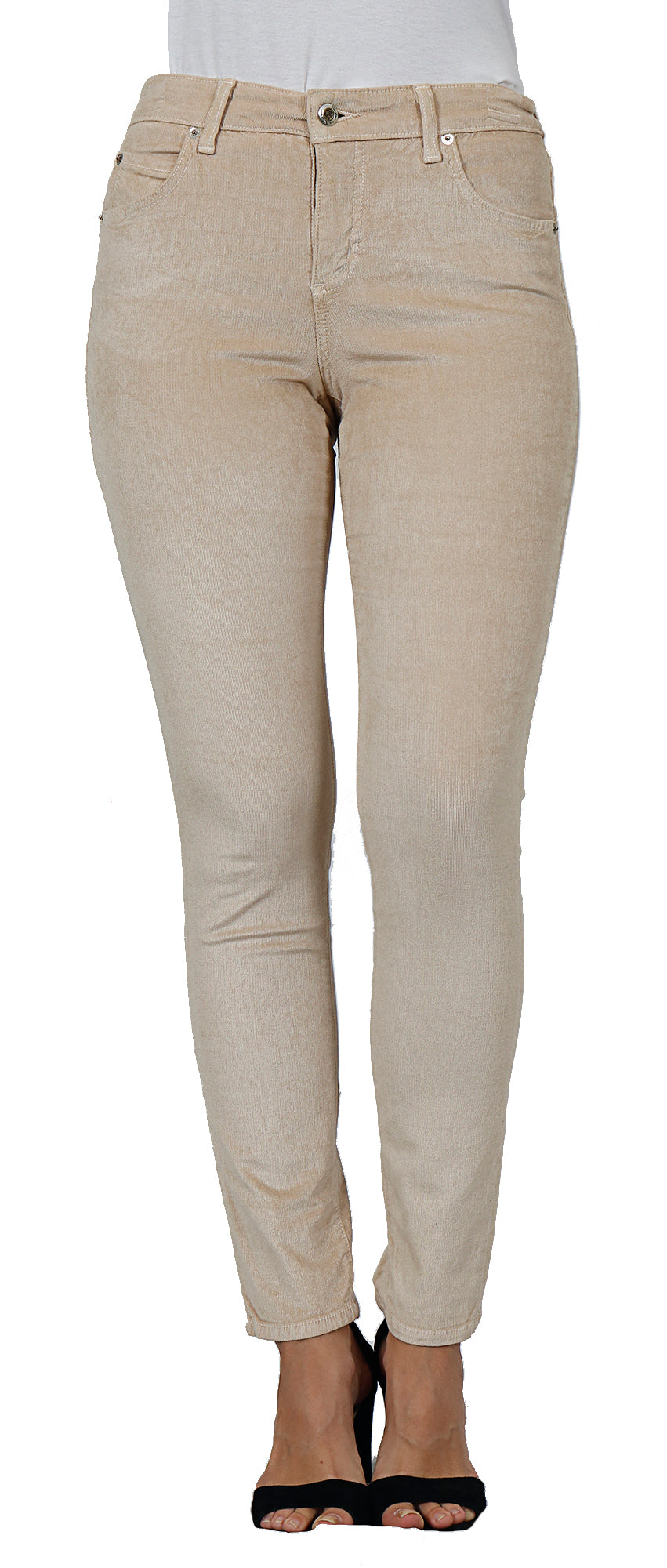 TrueSlim Beige Corduroy Jeggings