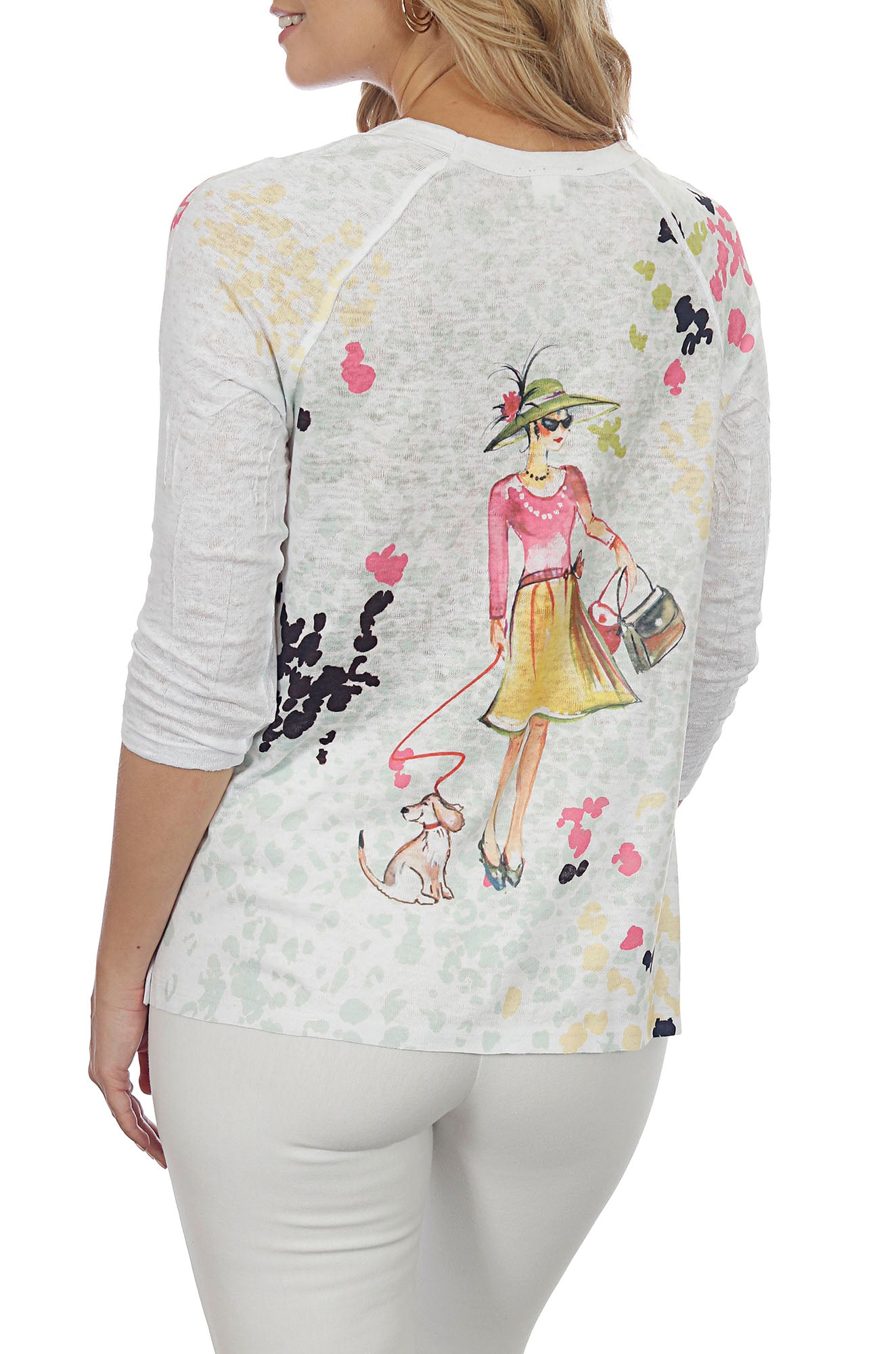 Impulse California Women's Parisian Lady Raglan Sleeve Tunic