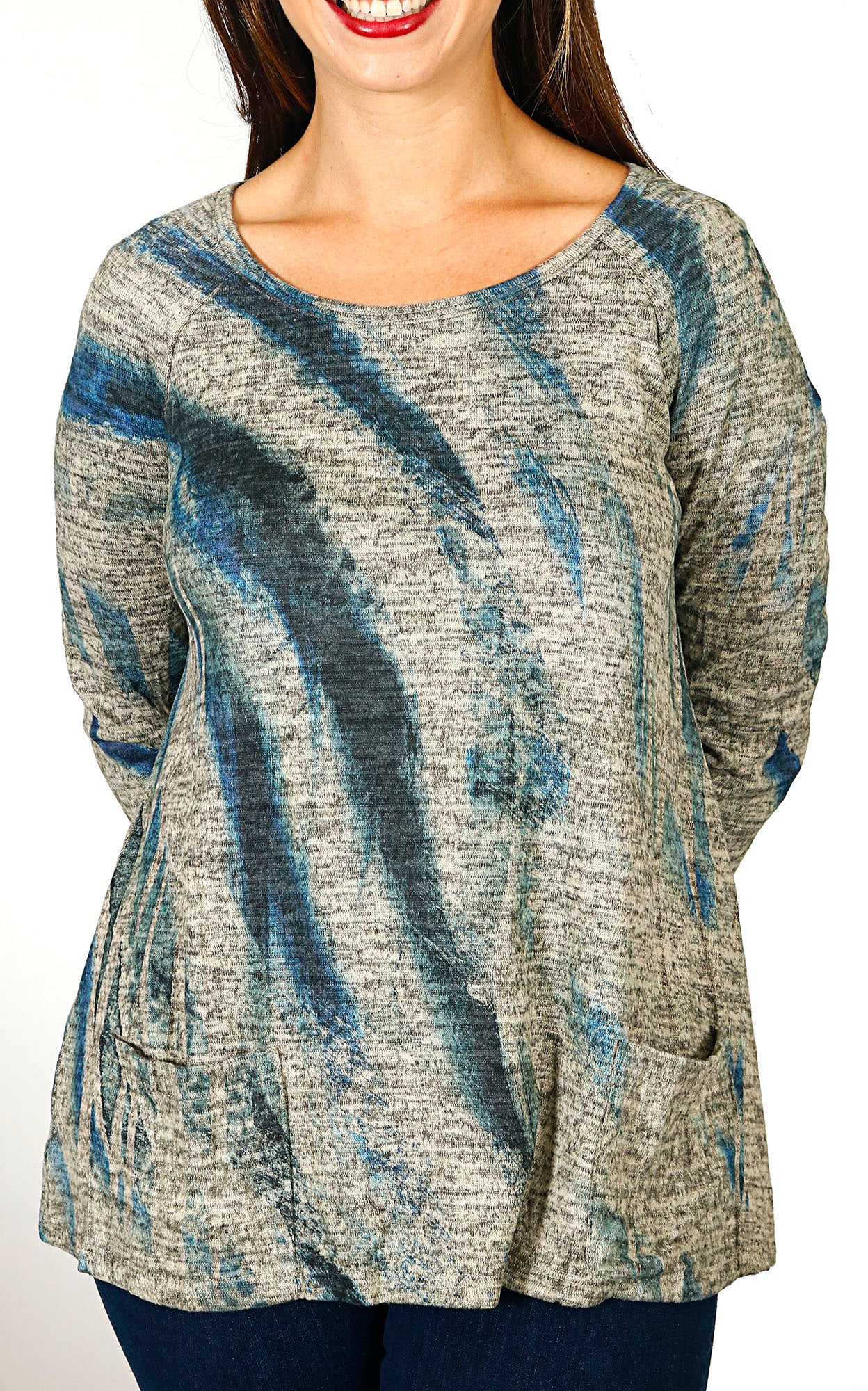 Impulse California Women's Patch Pocket Sweater