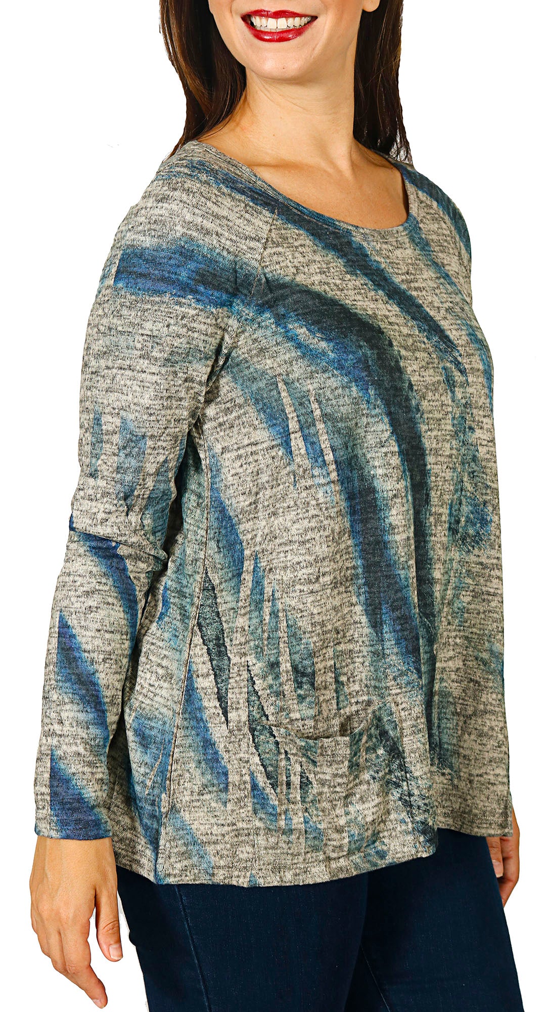 Impulse California Women's Patch Pocket Sweater