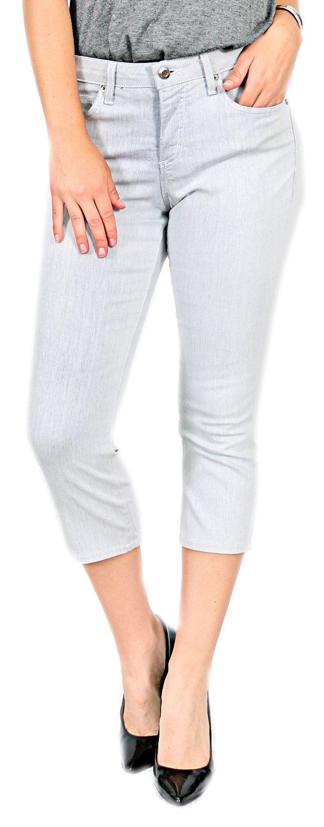 TrueSlim™ Silver Basic Capri