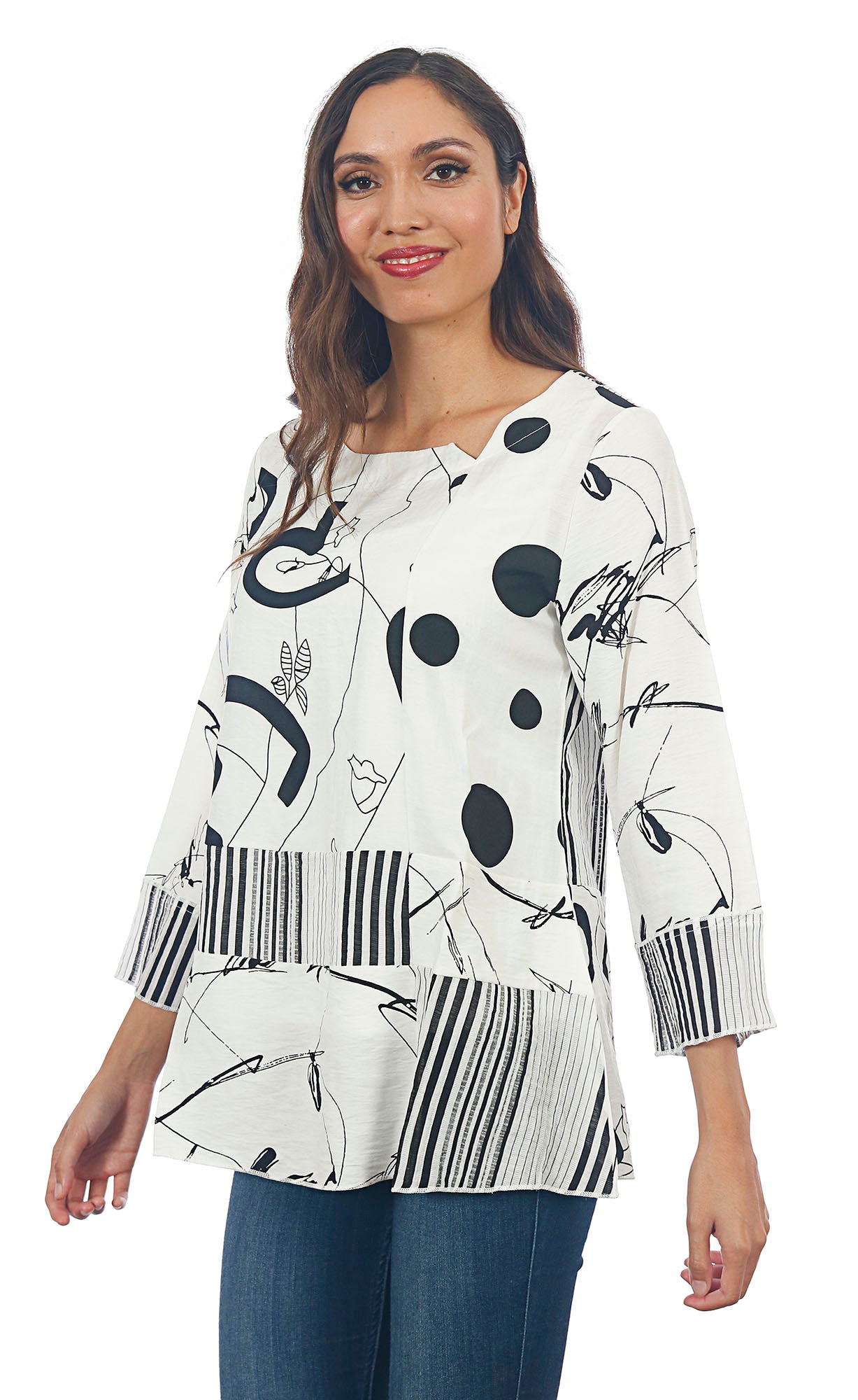 Impulse California Women’s Geometric Printed Tunic