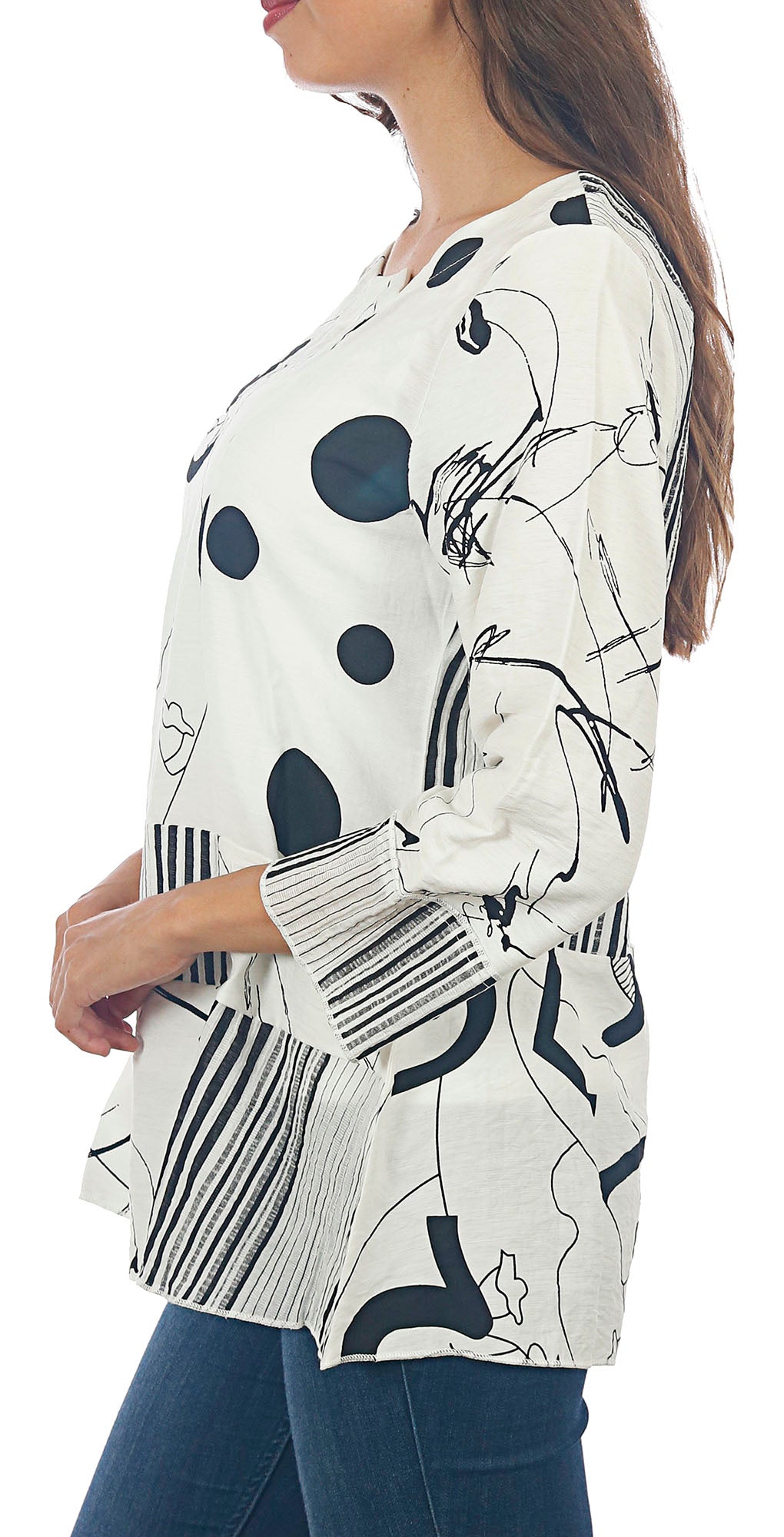 Impulse California Women’s Geometric Printed Tunic