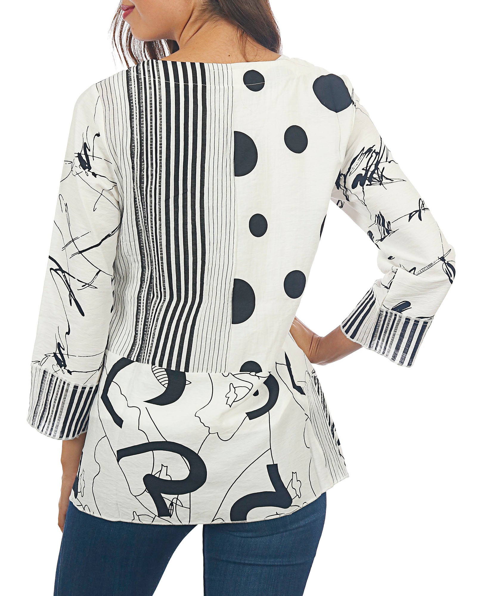 Impulse California Women’s Geometric Printed Tunic