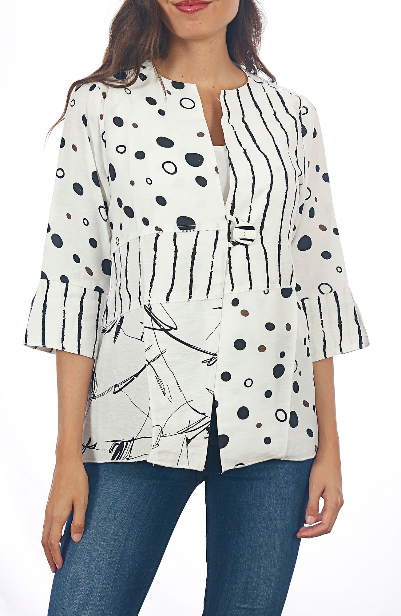 Impulse California Polka Print Jacket