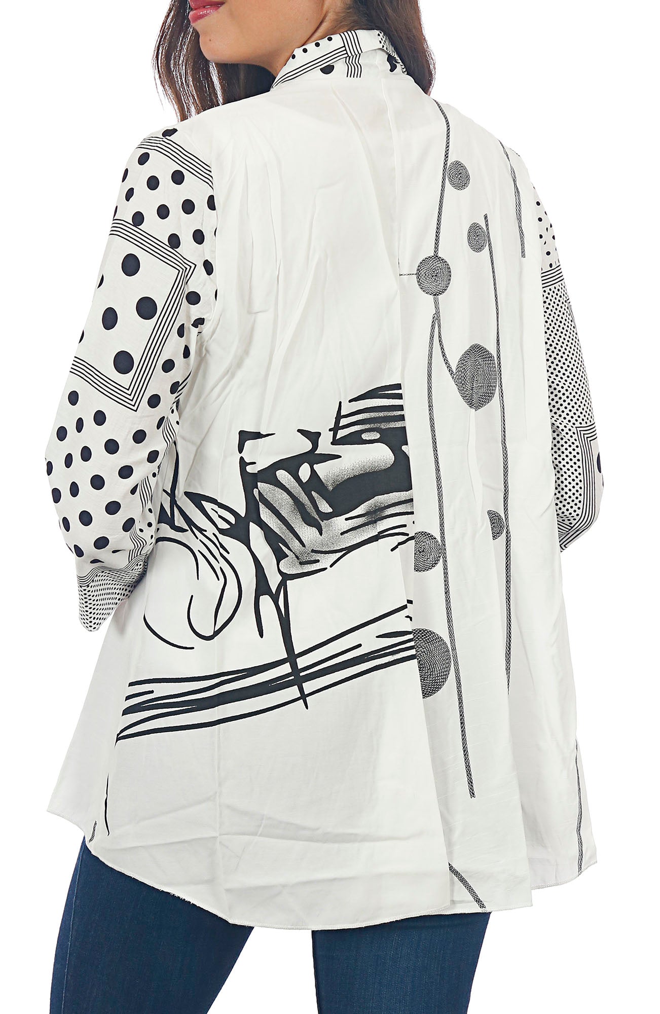 Impulse California Women’s Geometric Printed Cardigan