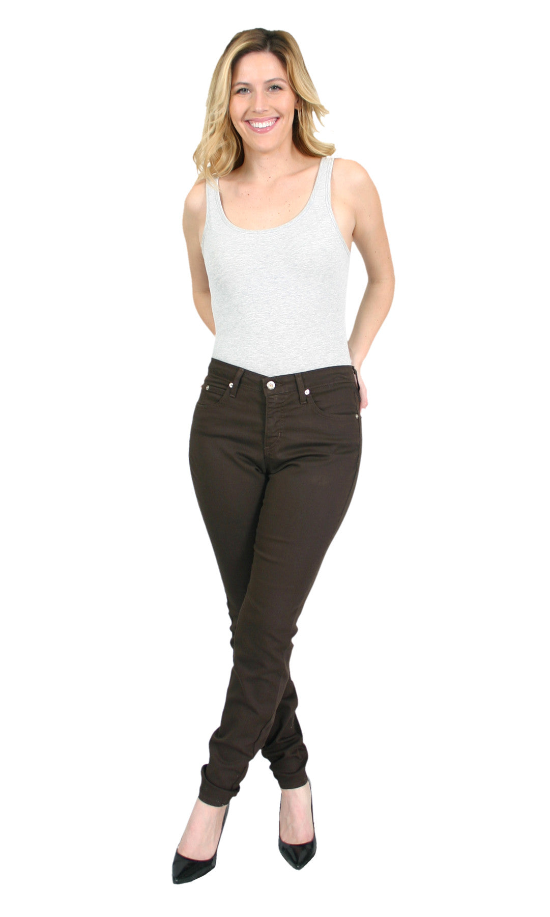 Trueslim Brown Jeggings