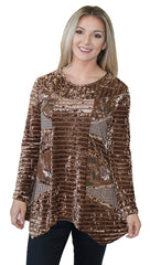 Impulse California Women's Velvet Sweater