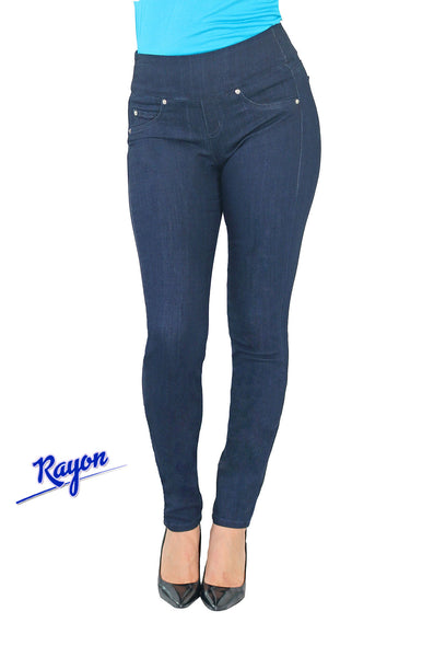 TrueSlim™ Black Rayon Skinny Jeans – TrueSlim Jeans