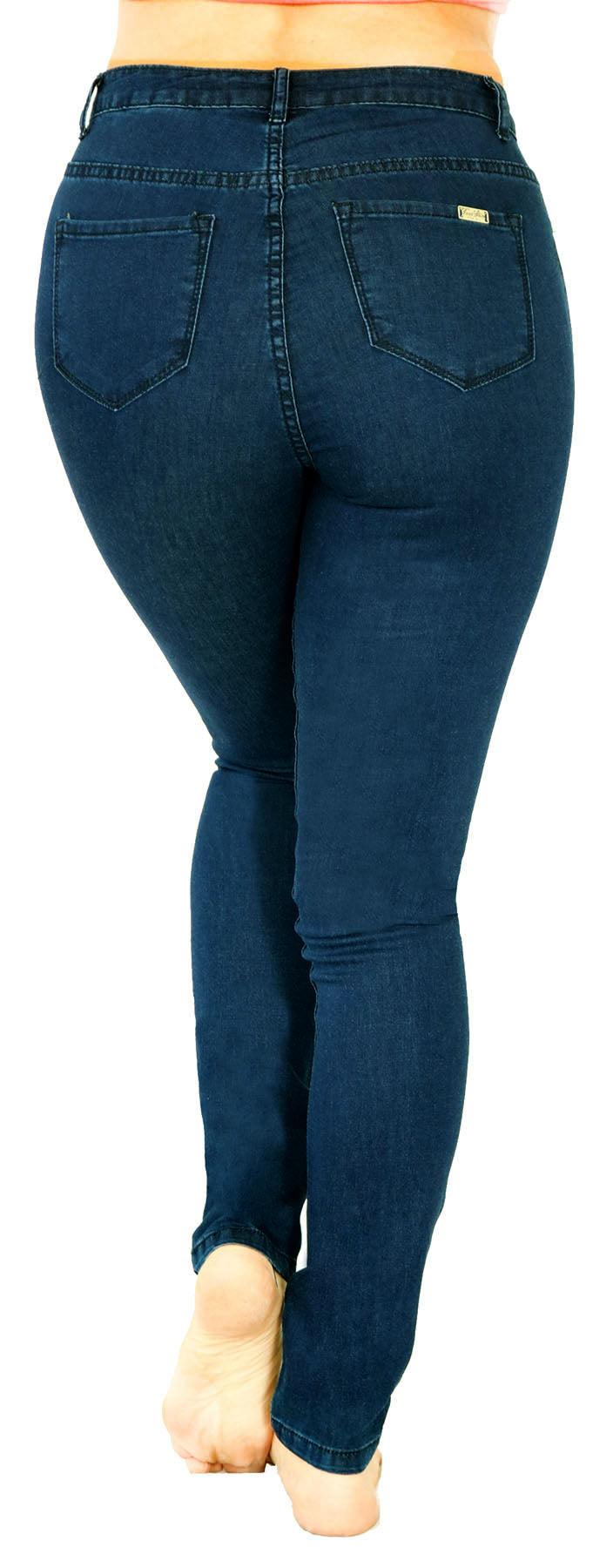 TrueSlim™ Black Rayon Pull On Jeans – TrueSlim Jeans