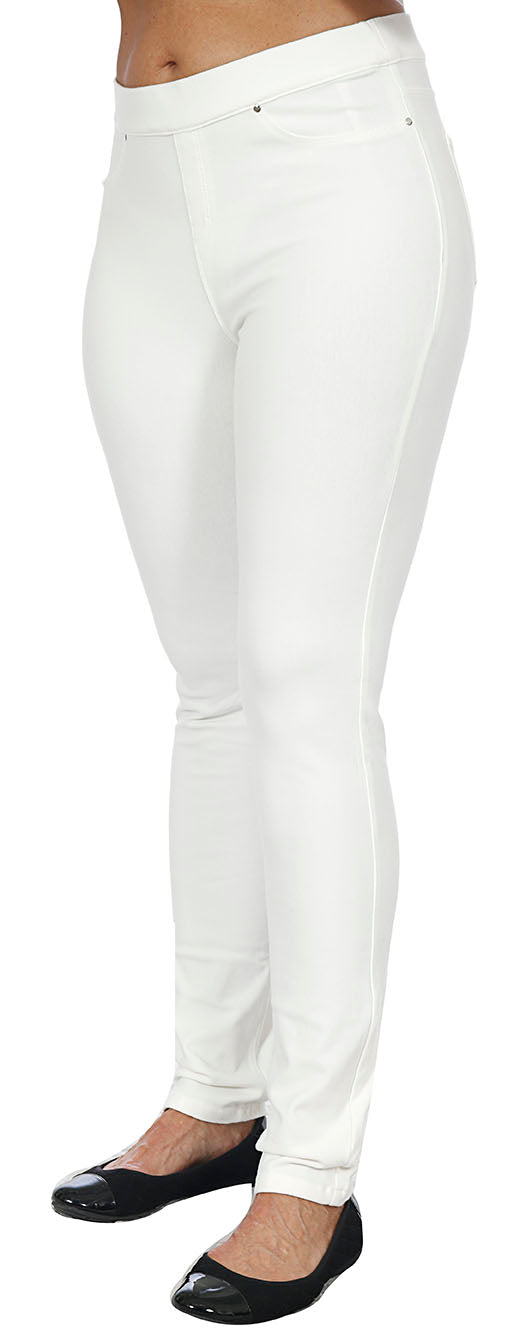NWOT SKIMS LATEX LEGGINGS IN CEMENT SIZE SMALL