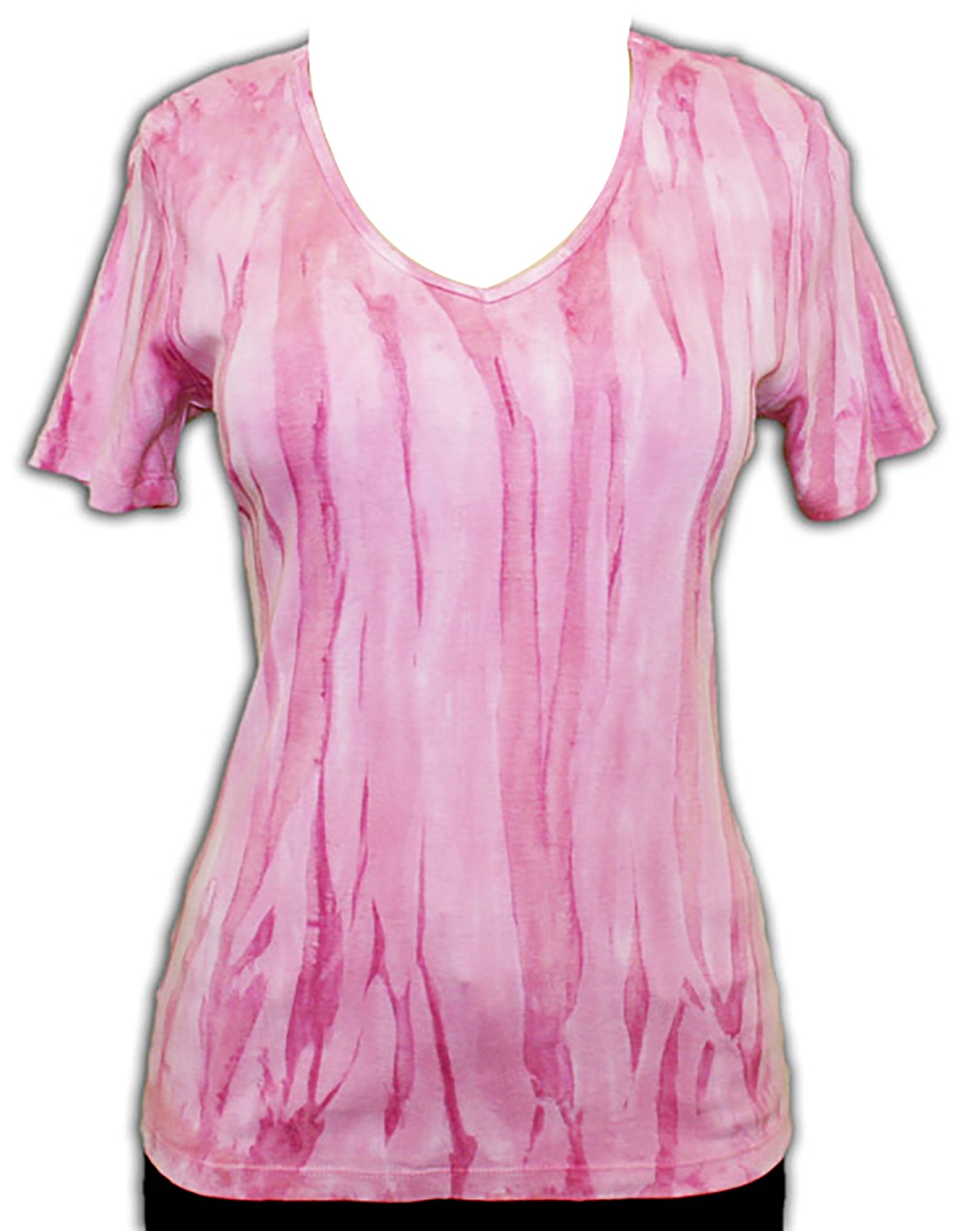 Impulse California Women's Rose Tee with Back Lace Detail
