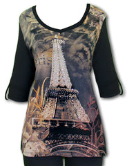 Impulse California Women's Eiffel Tower Tunic