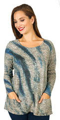 Impulse California Women's Patch Pocket Sweater